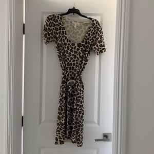 Betsy Johnson Leopard dress